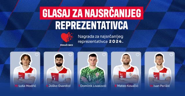 GLASAJ ZA NAJSRČANIJEG REPREZENTATIVCA